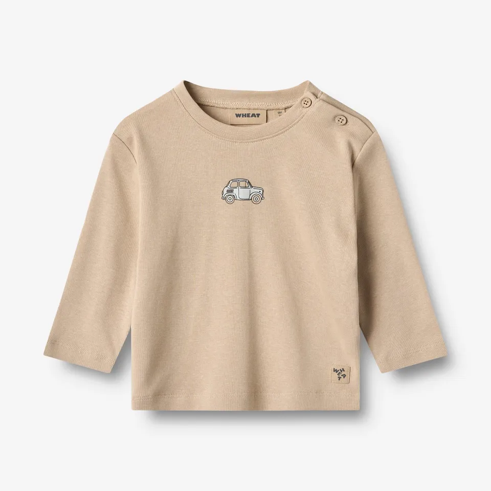 wheat-ray-langarmshirt-warm-sand-baby-bio image 1