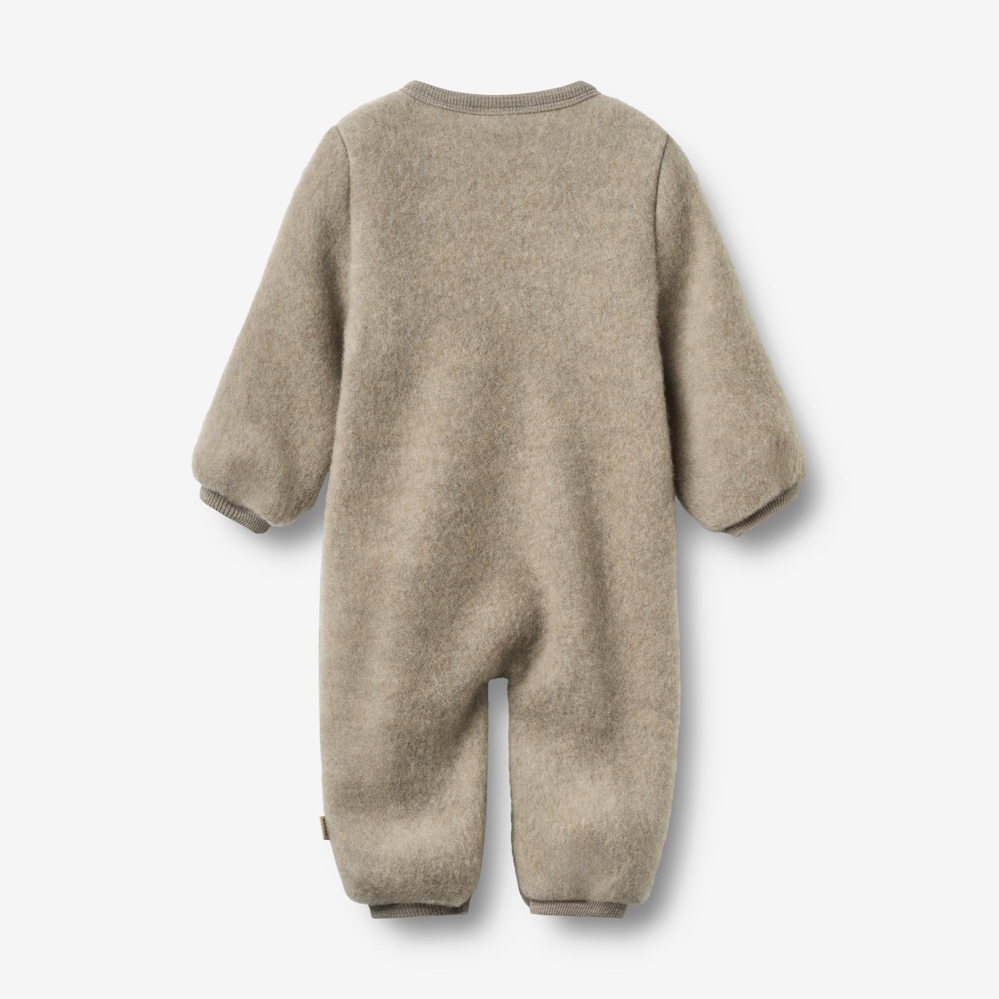 wheat-levi-wollfleeceanzug-khaki-melange-merino image 2