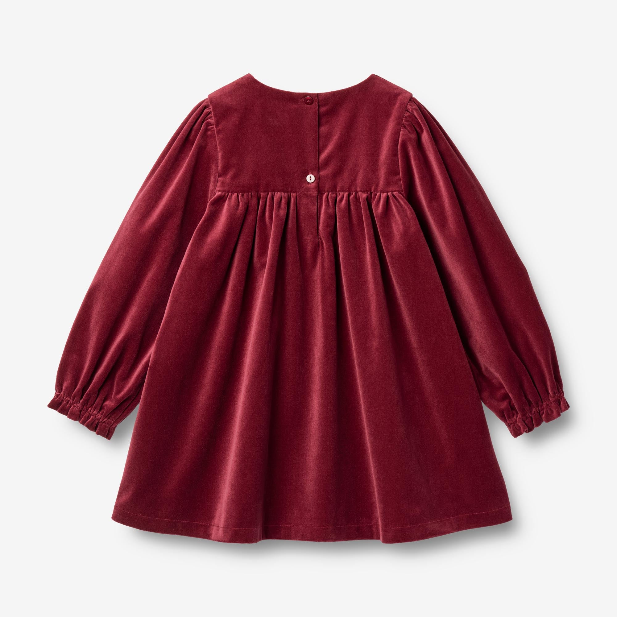 wheat-elvira-langarmkleid-ruby-red-bio-baumwolle image 2