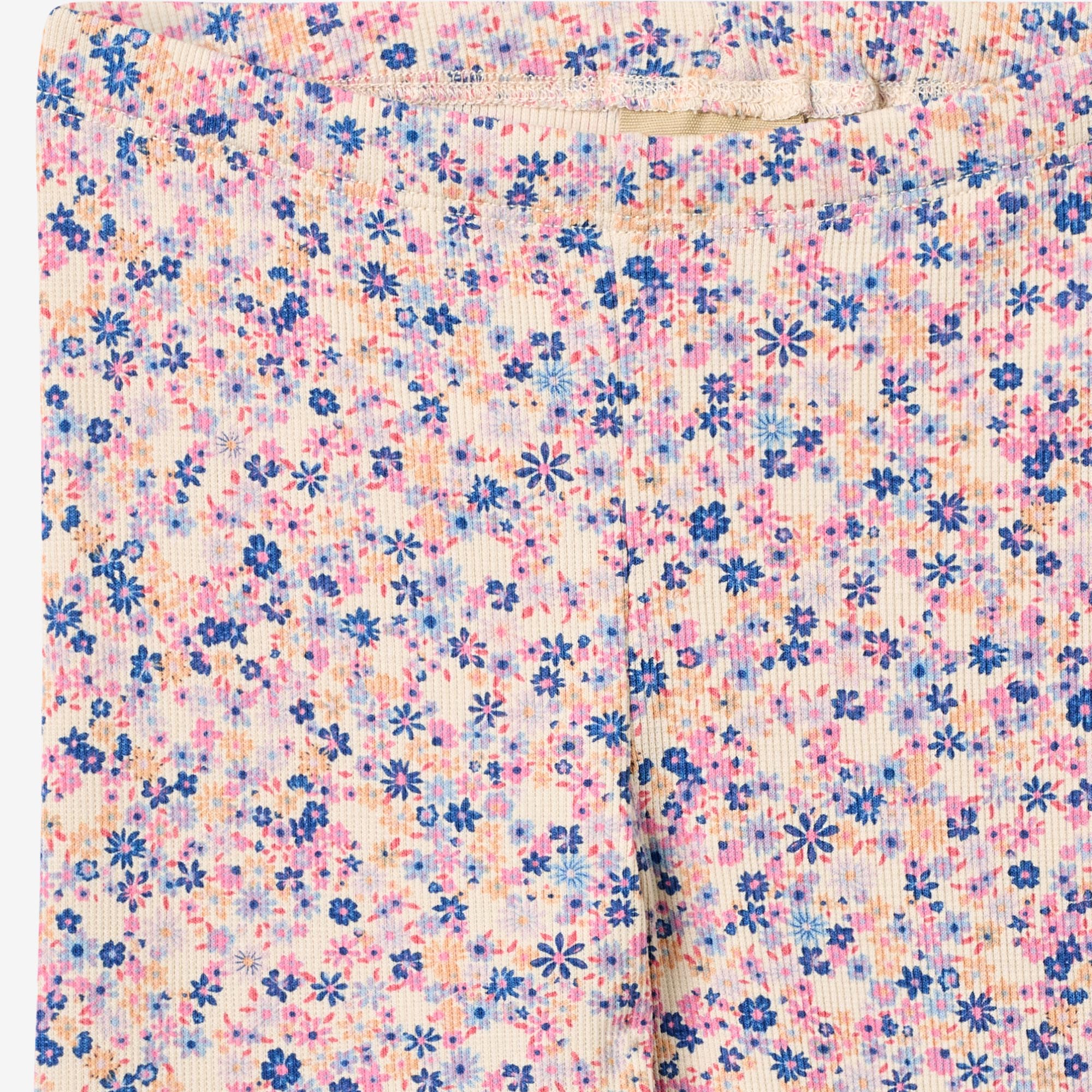 wheat-jules-leggings-pink-blue-flowers-bio-baumwolle image 3