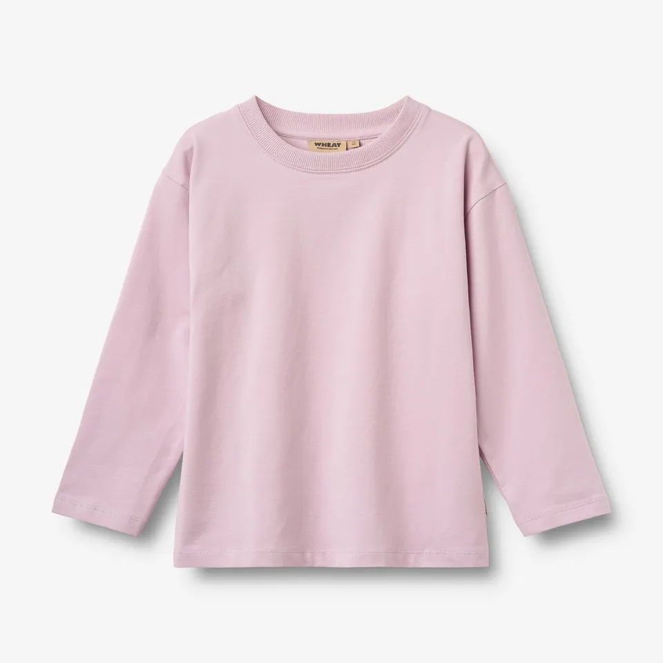 wheat-t-shirt-l-s-dixie-langarmshirt-lavender-bio image 1