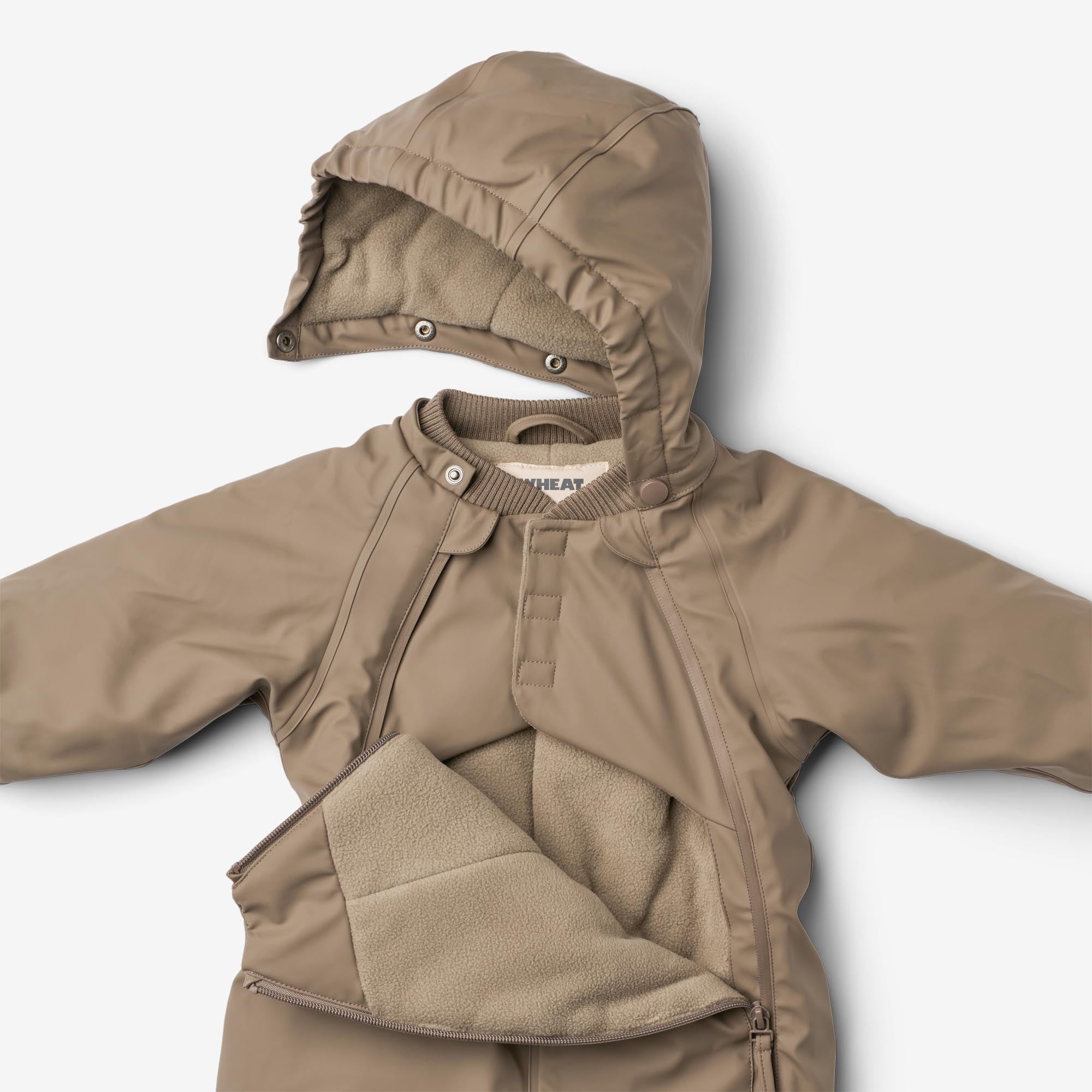 wheat-evig-wintersuit-dry-wood-wasserdicht-baby image 3