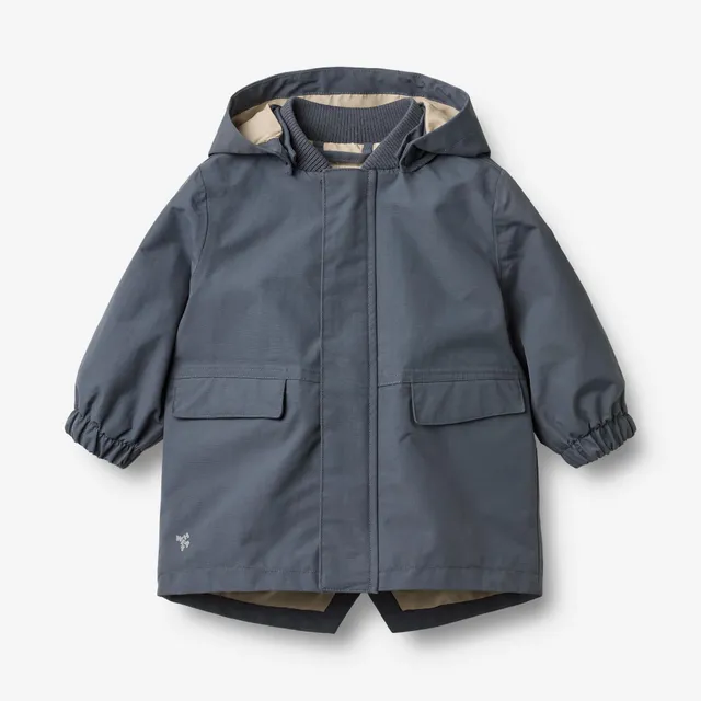 wheat-alke-parka-jacke-greyblue-wasserdicht-baby image 1
