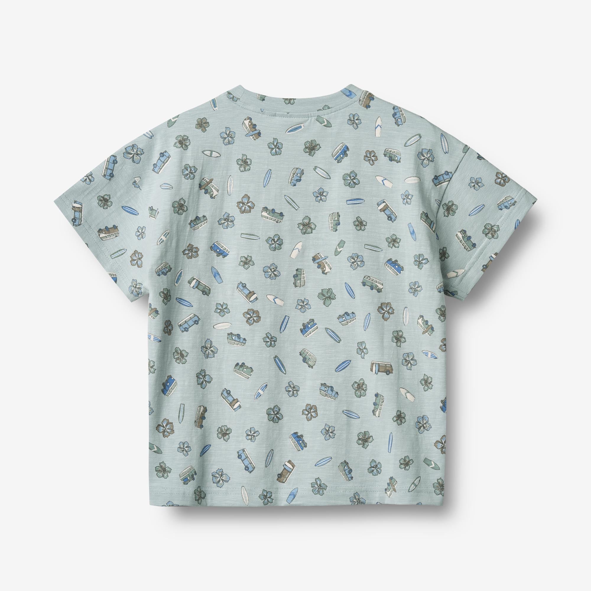 wheat-tommy-t-shirt-surf-friends-bio-jersey-kurzarm image 2