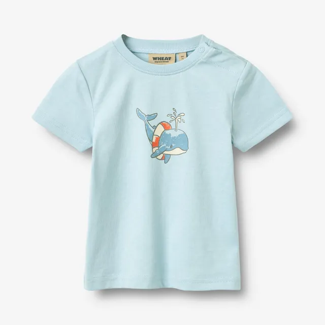 wheat-wally-t-shirt-baby-summer-sky-kurzarm-bio-baumwolle image 1