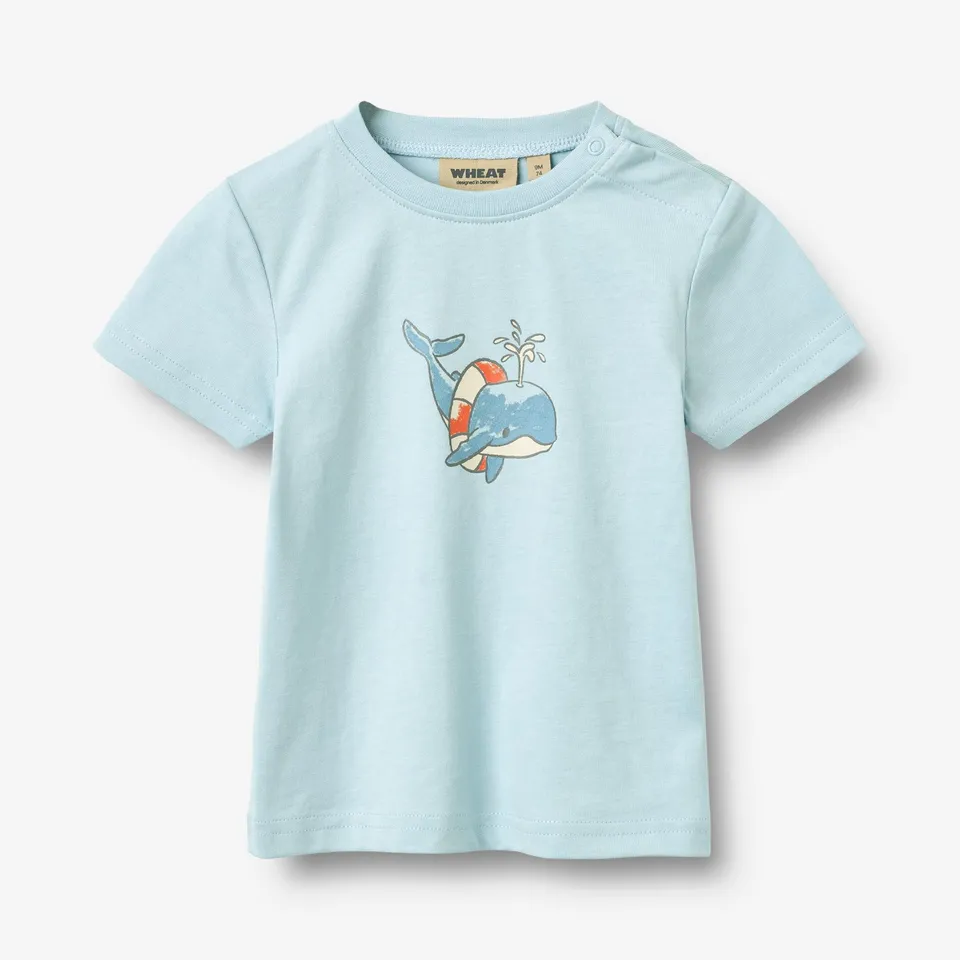 wheat-wally-t-shirt-baby-summer-sky-kurzarm-bio-baumwolle image 1