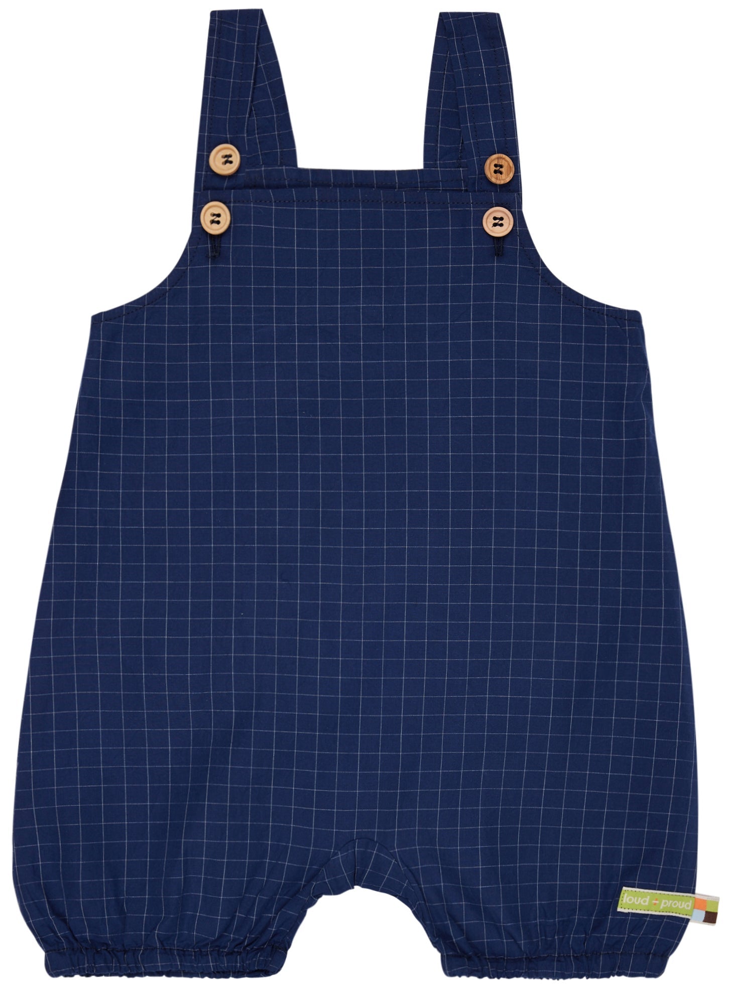 loud-proud-classics-kurze-latzhose-aus-feinem-karo-aster image 7