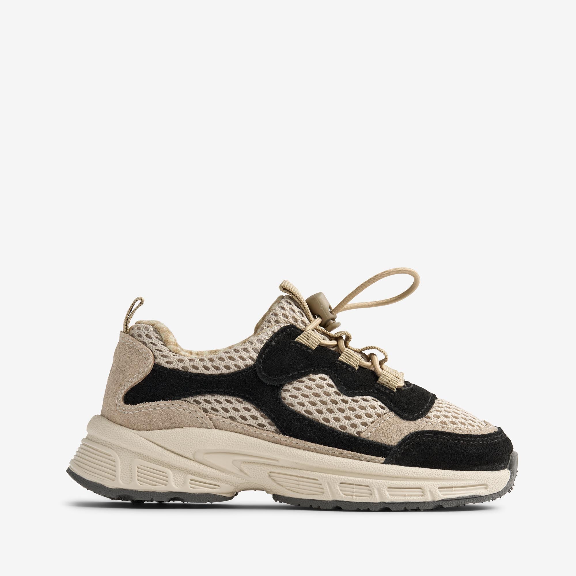 wheat-arthur-sneaker-schwarz-beige-turnschuhe-mesh image 4