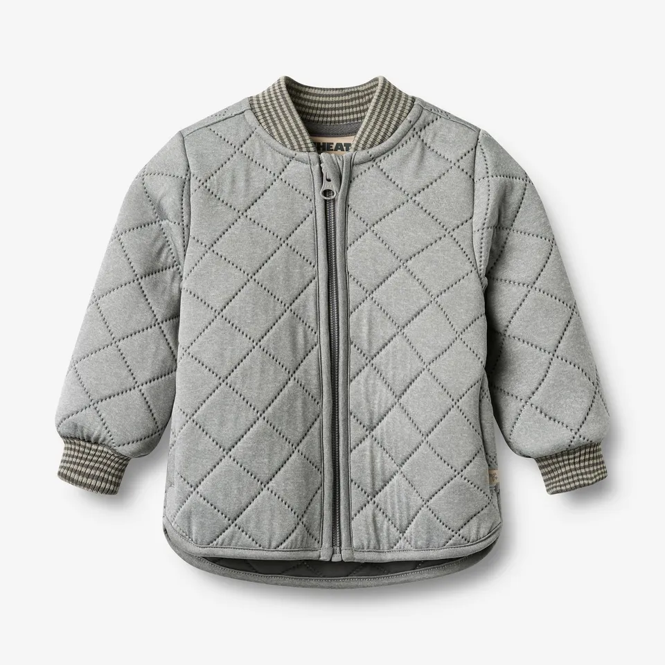 wheat-loui-flint-melange-thermojacke-baby image 1