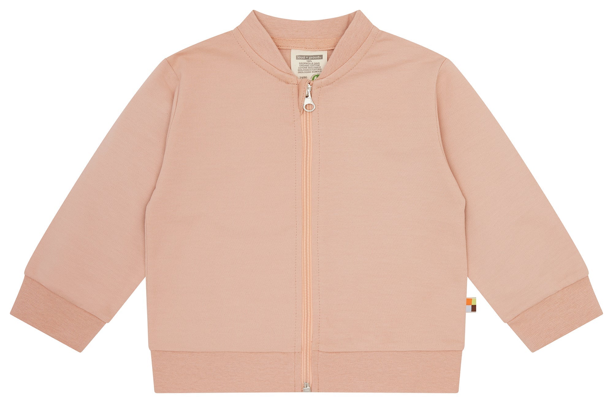 loud-proud-classics-sweatjacke-olive-86-92-pflanzenfarbe image 7