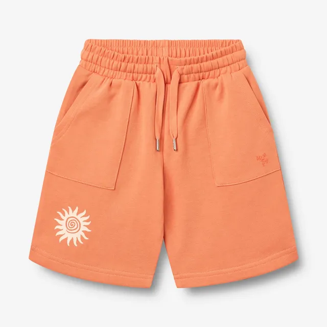 wheat-elmo-sweatshorts-sunkissed-orange-bio image 1