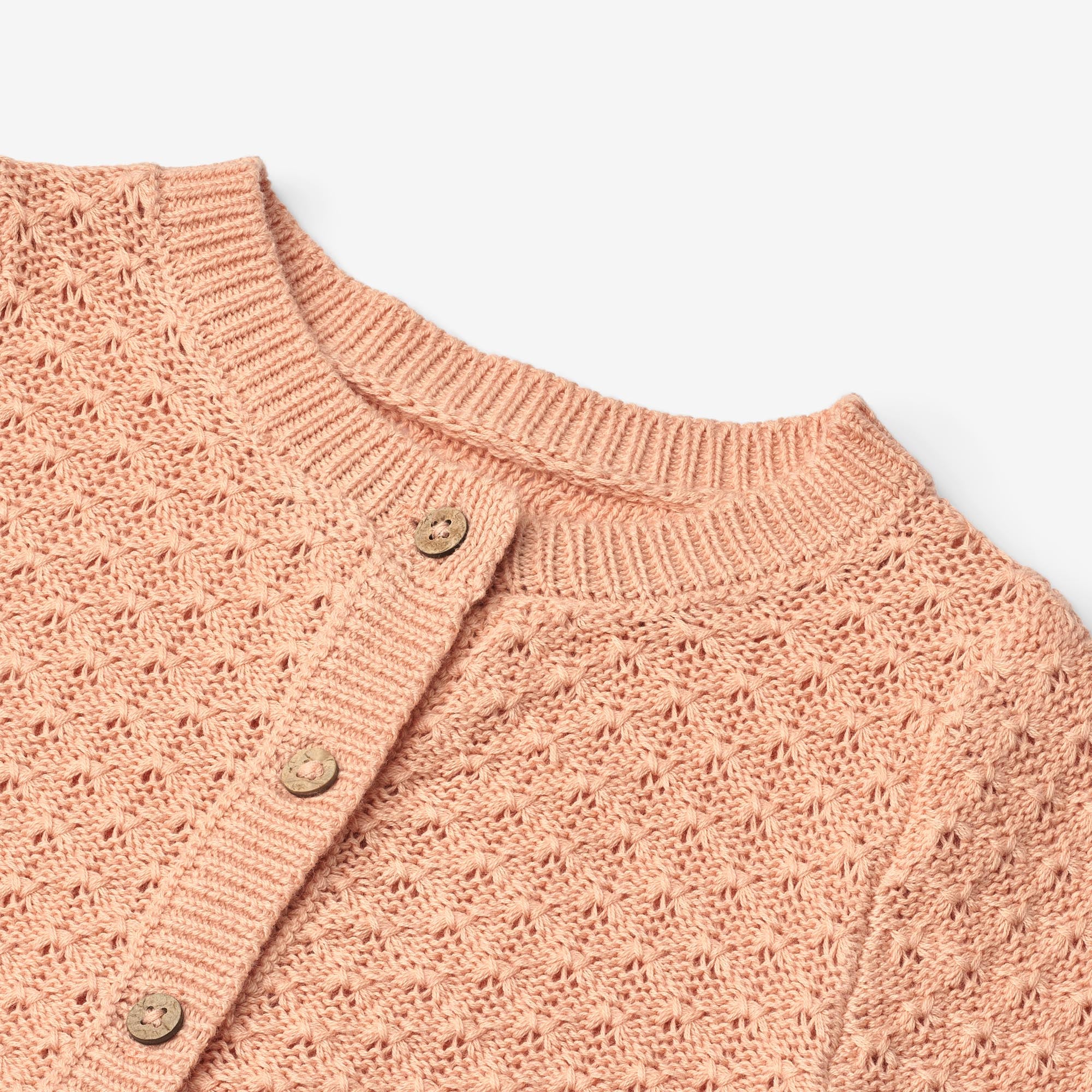 wheat-magnella-strickjacke-pink-sand-baumwolle-baby image 3