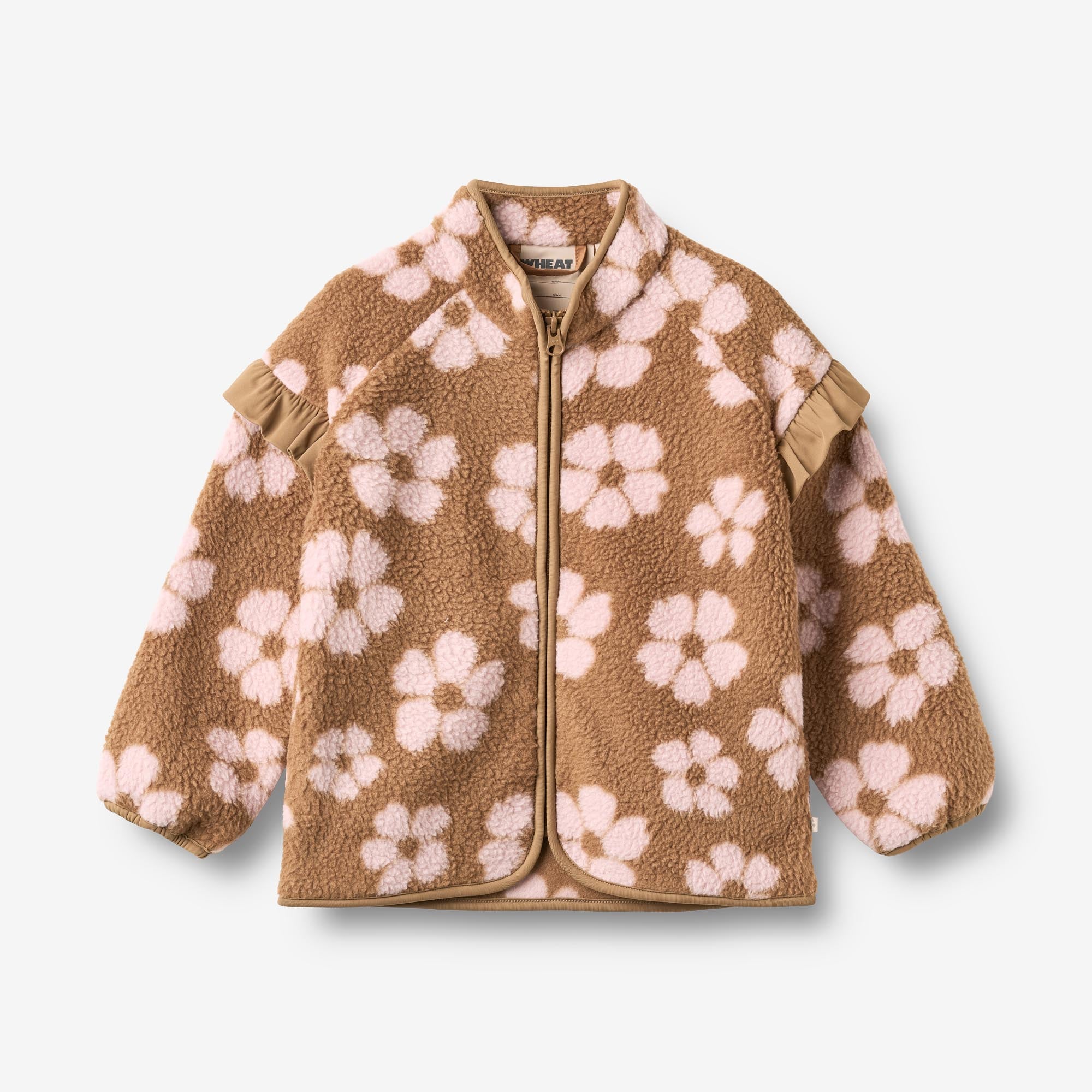wheat-ellena-fleecejacke-m-dchen-hazel-flowers image 1