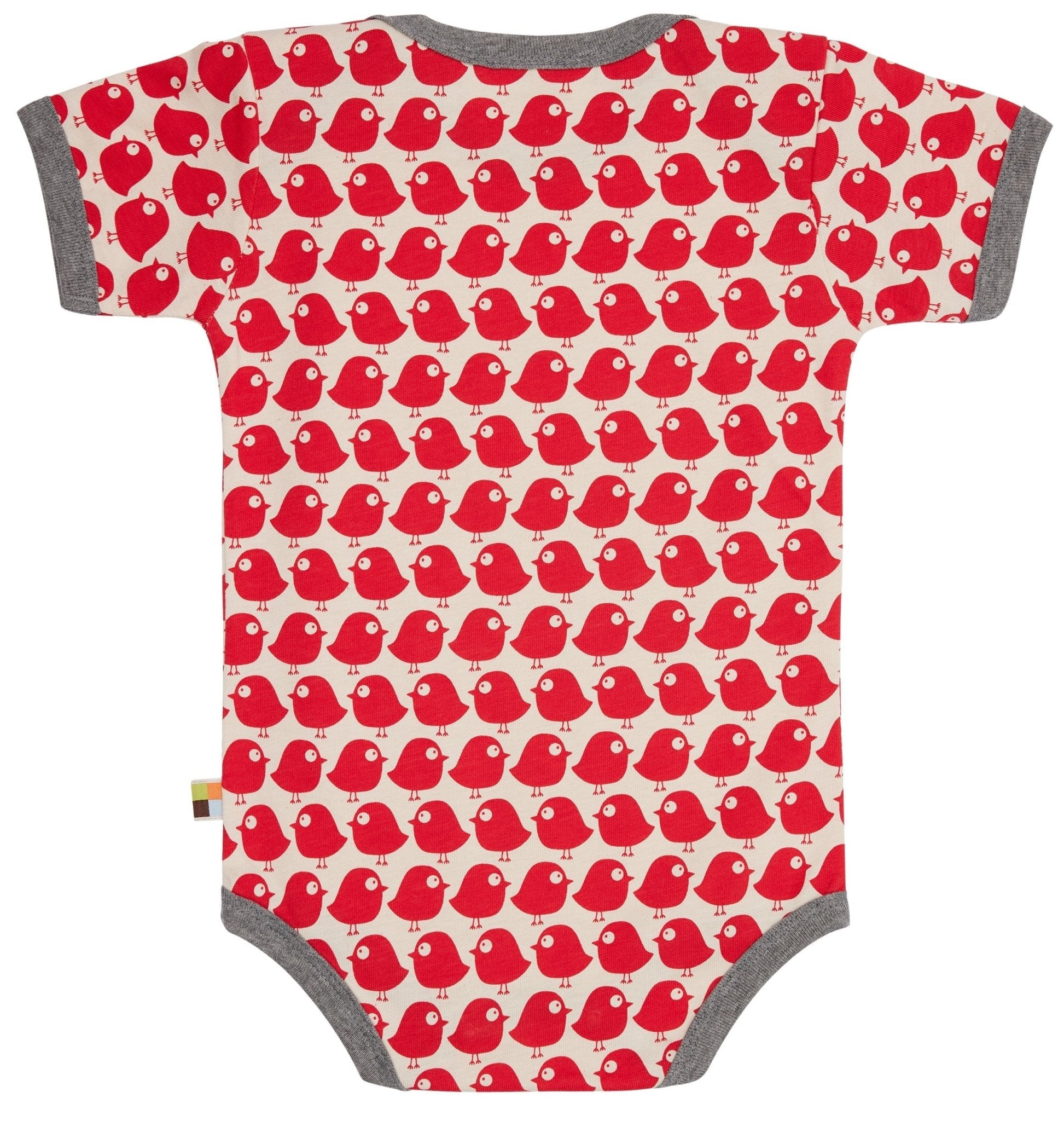 loud-proud-classics-body-kurzarm-babybody-tomato-v-gel image 2