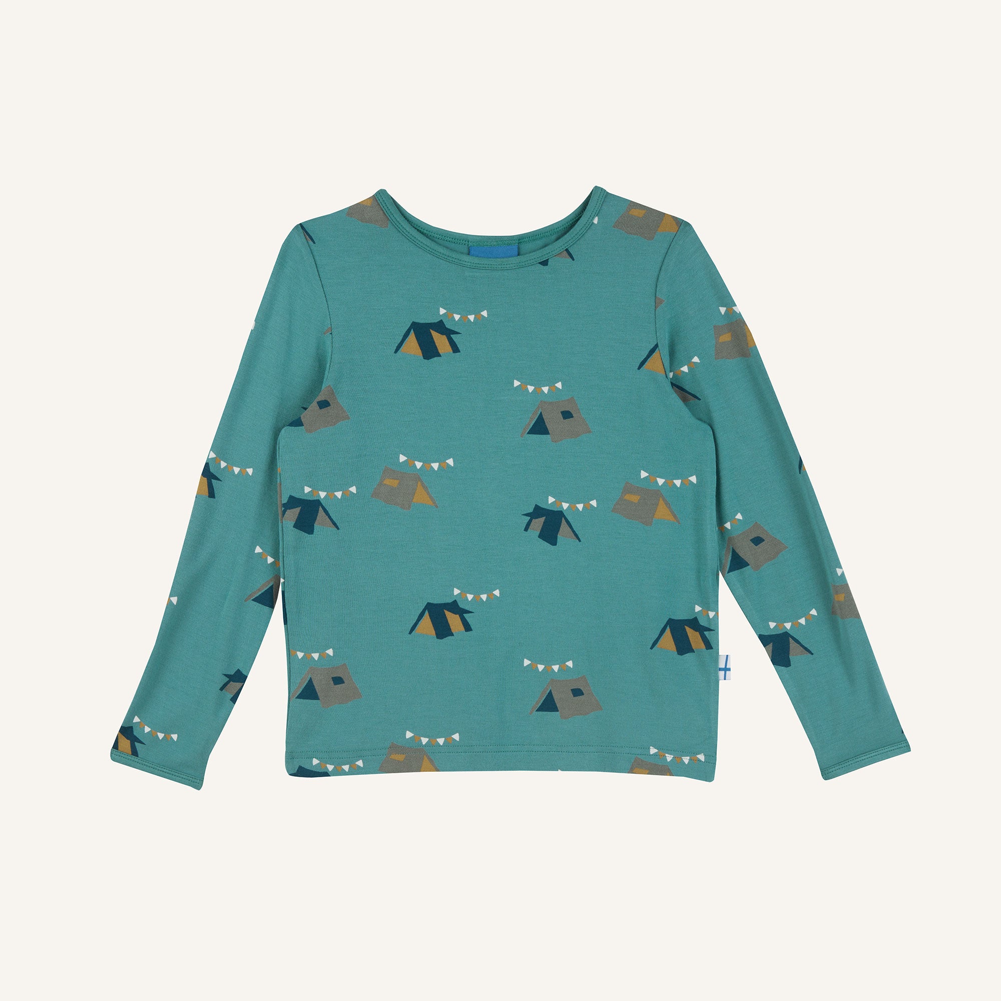 finkid-husky-juhannus-sun-longsleeve-peach-90-100-uv50 image 3