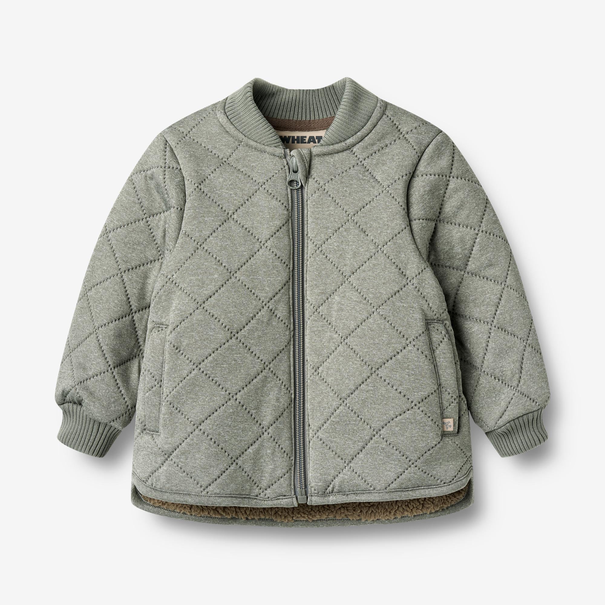 wheat-benni-thermojacke-thunder-melange-baby-recycling image 1