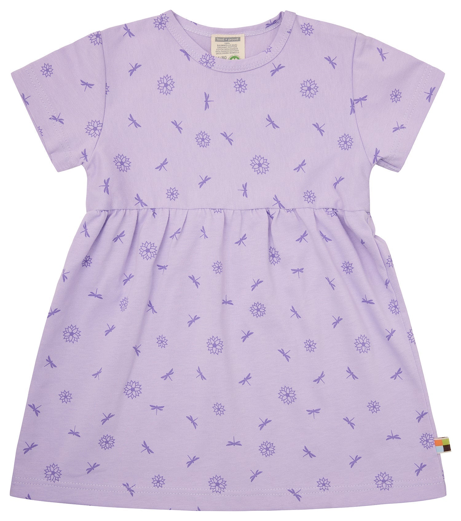 loud-proud-classics-kleid-druck-kinderkleid-lilac-pastel image 3