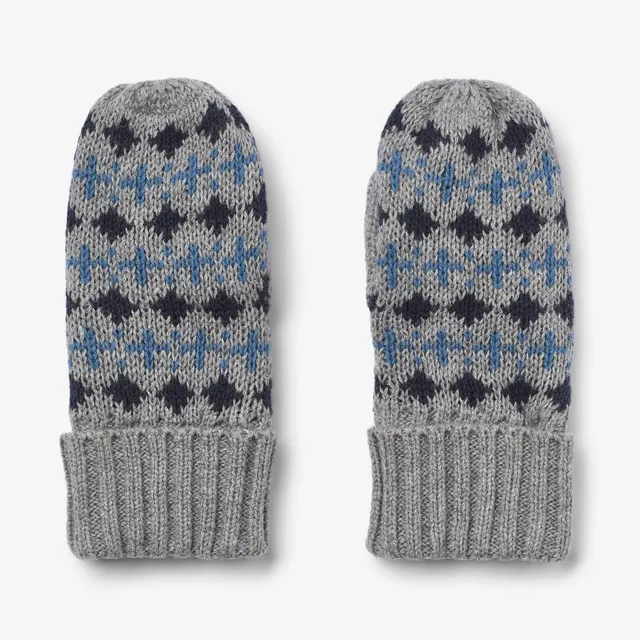 wheat-cotta-jacquard-mittens-grey-melange-f-ustlinge-bio image 1