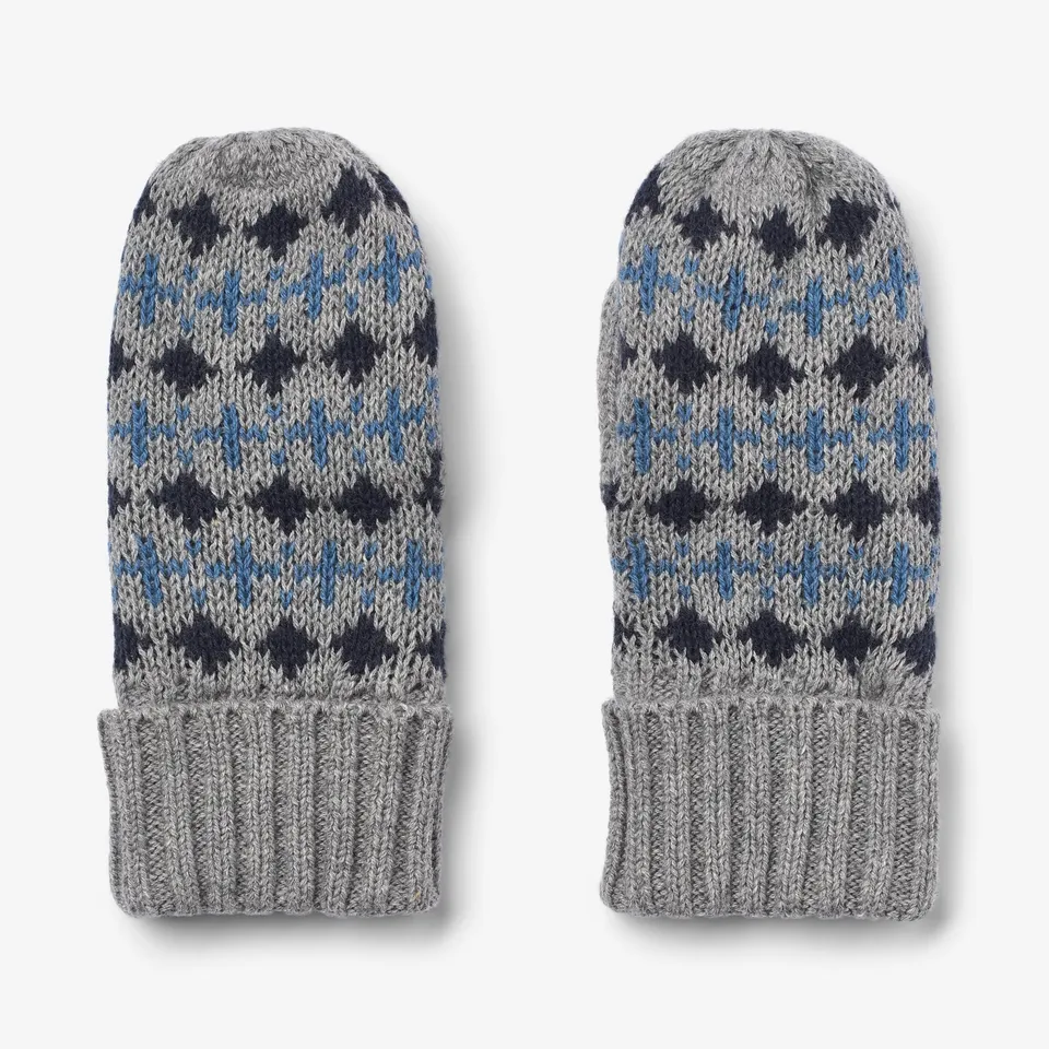 wheat-cotta-jacquard-mittens-grey-melange-f-ustlinge-bio image 1
