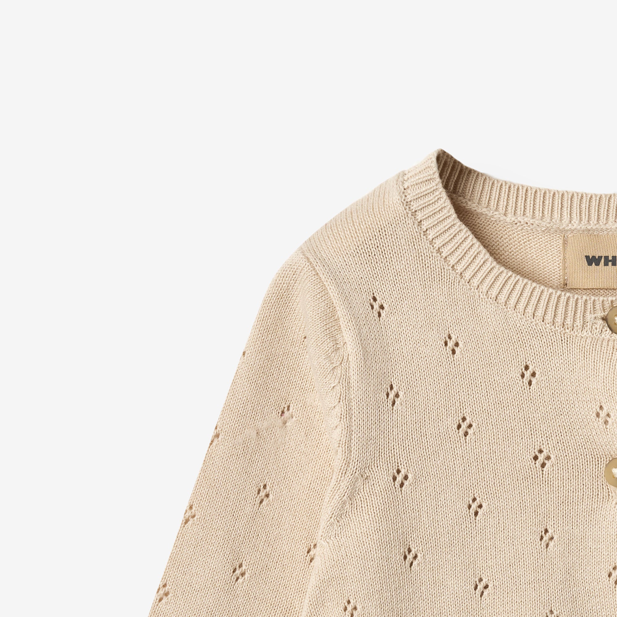 wheat-maia-strickjacke-baby-offwhite-bio-baumwolle image 4