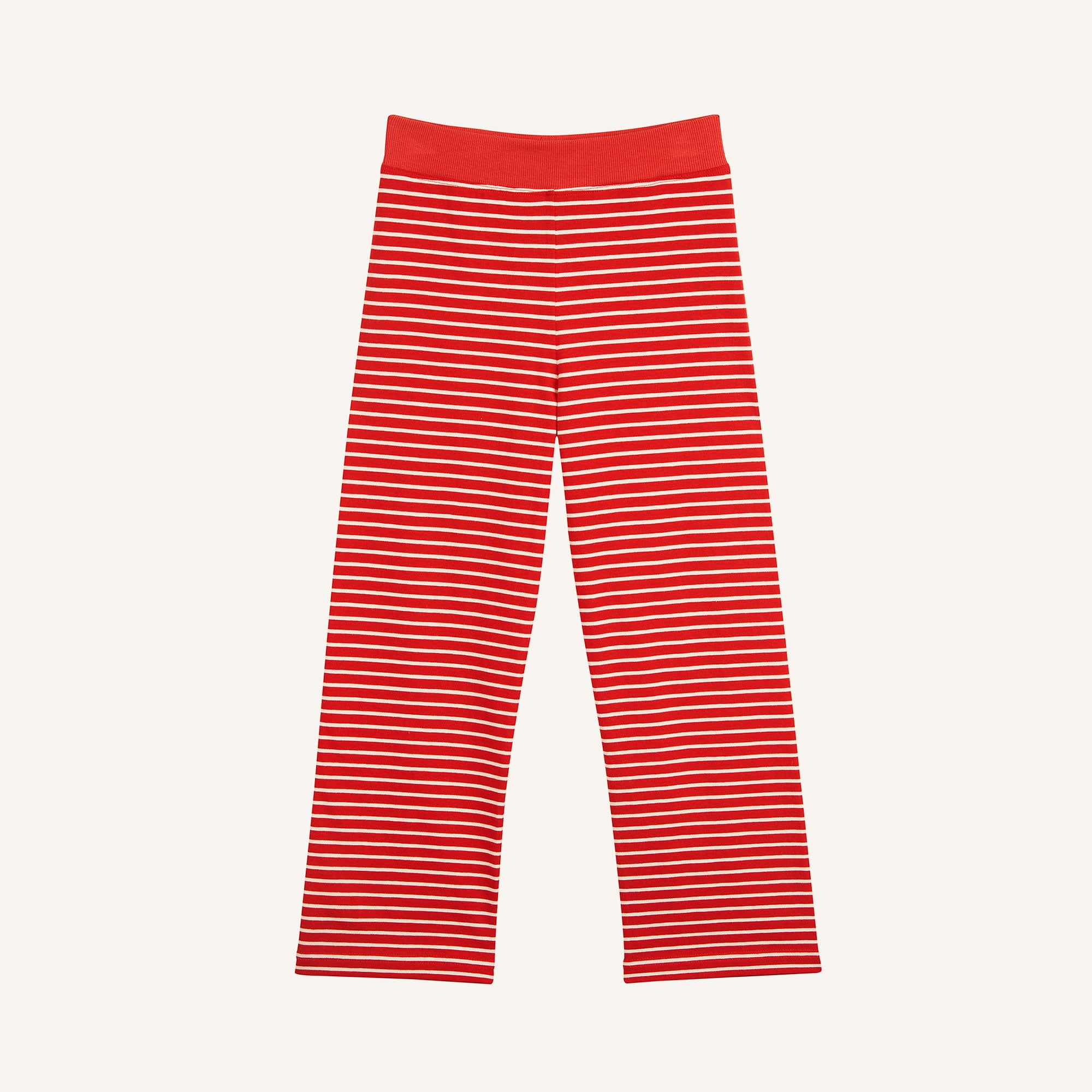finkid-husky-silli-freizeithose-red-offwhite-110-120-biobaumwolle image 2