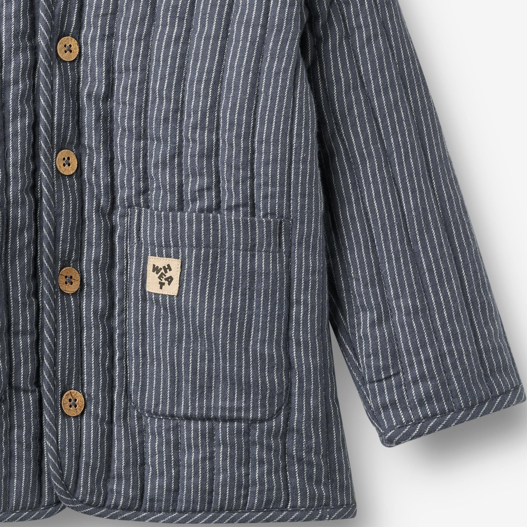 wheat-siggo-steppjacke-greyblue-slub-stripe-bio-baumwolle-2 image 4