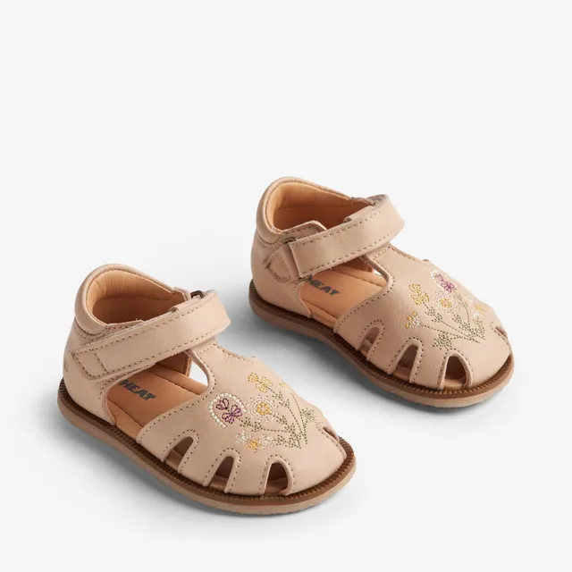 wheat-lowe-sandalen-beige-rose-leder-lauflernschuhe-baby image 1