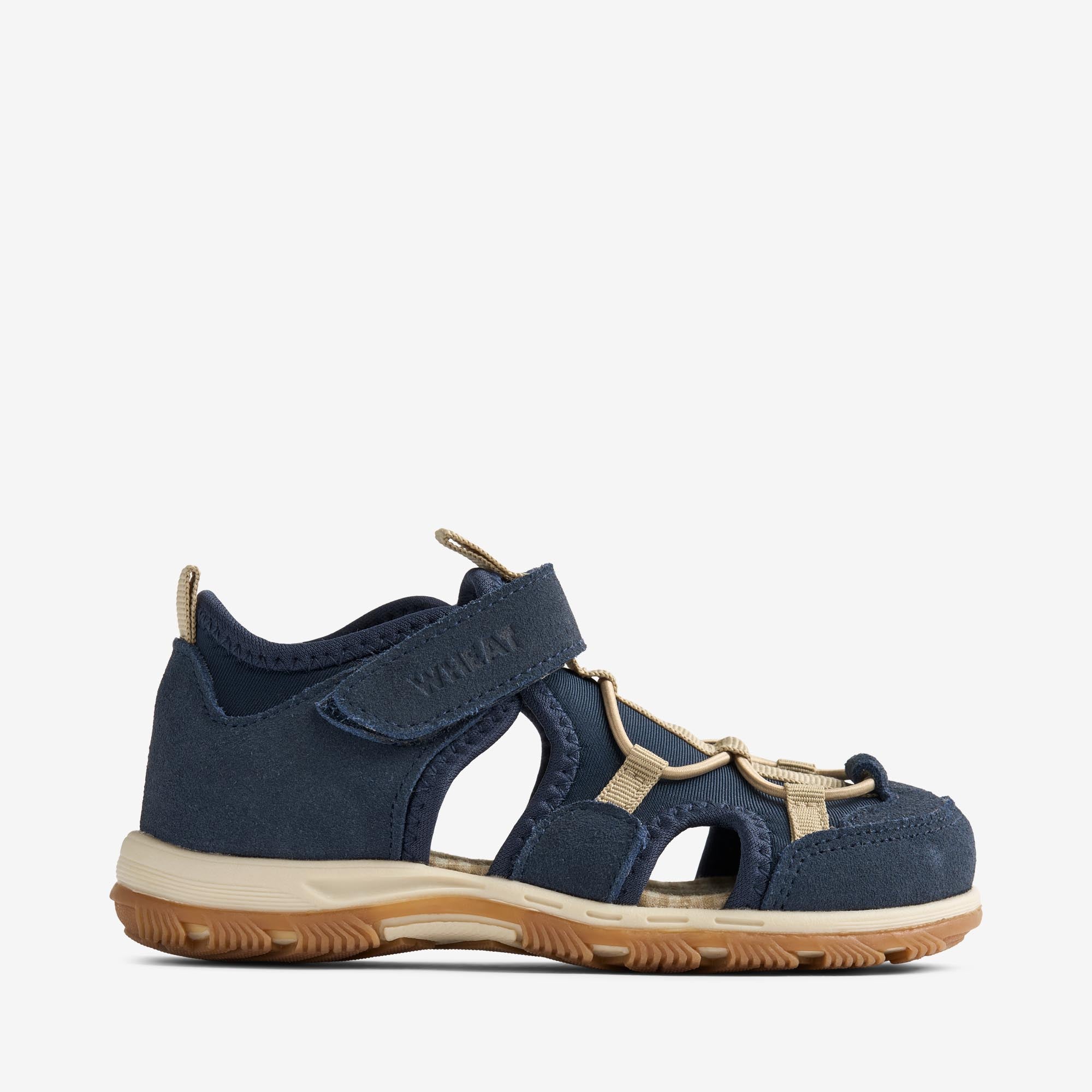 wheat-mingi-sandale-navy-neopren-leder-geschlossen image 4