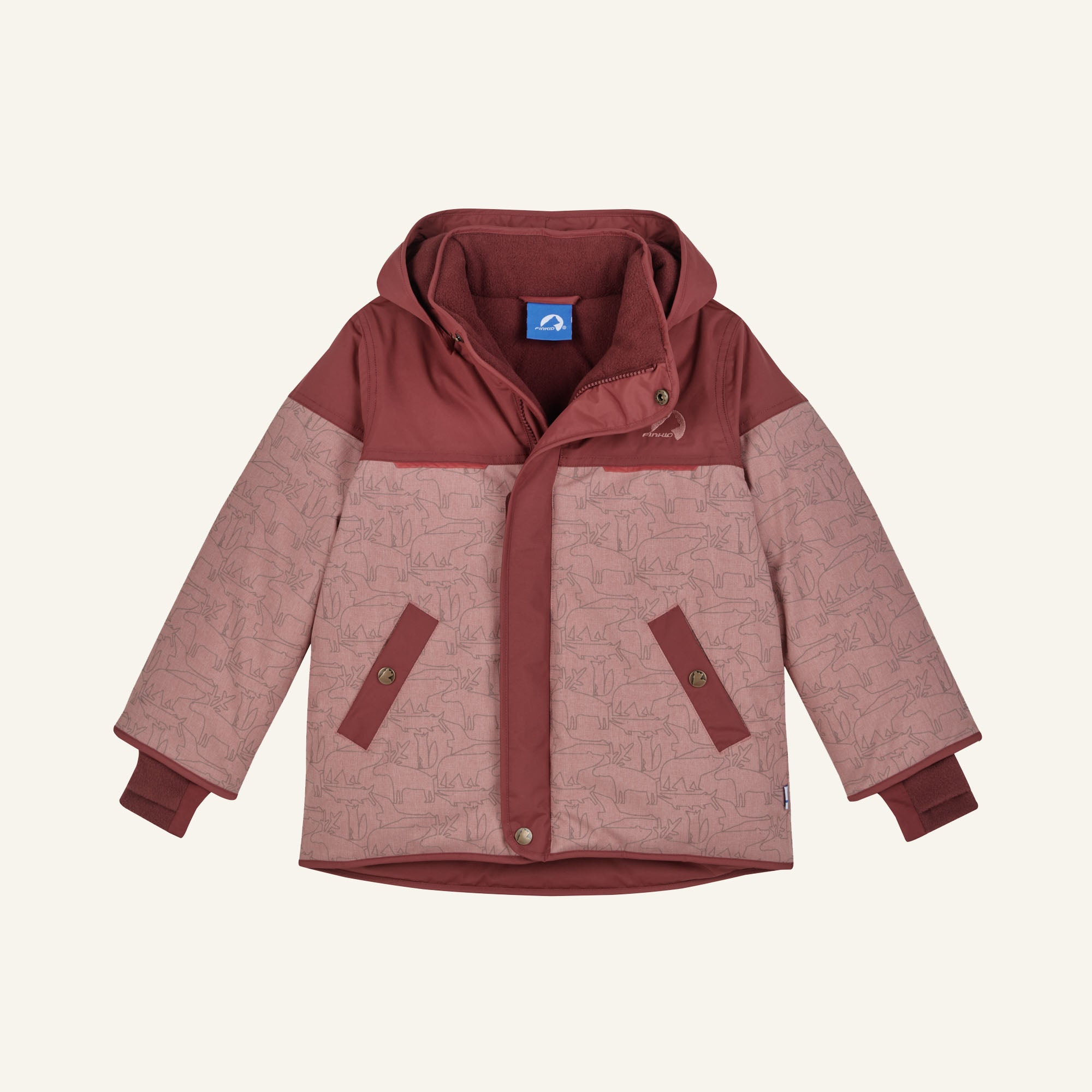 finkid-husky-livo-winterparka-bluestone-denim-wasserdicht image 6