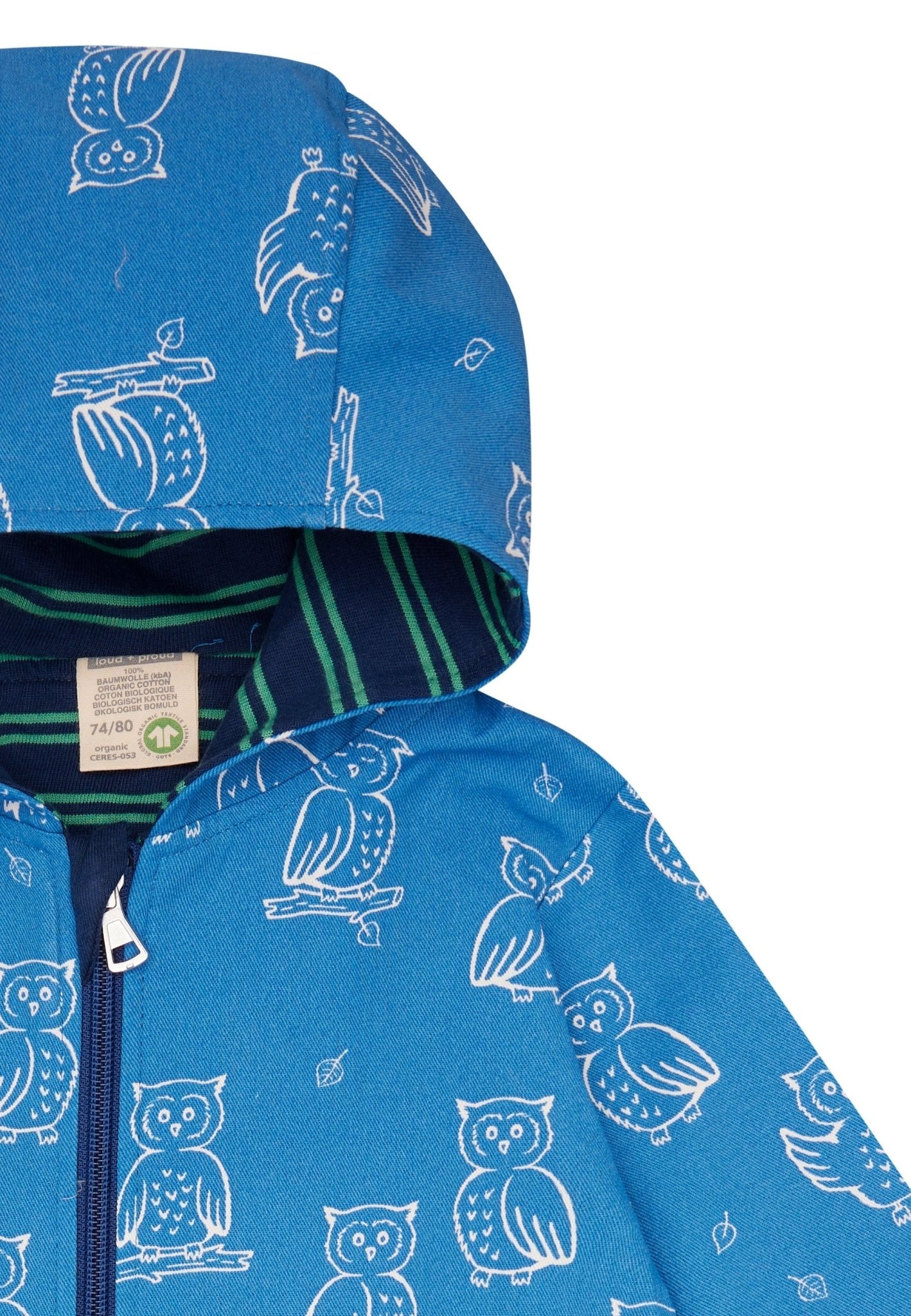 loud-proud-classics-overall-mit-druck-outdooroverall-azur-wasserabweisend image 4