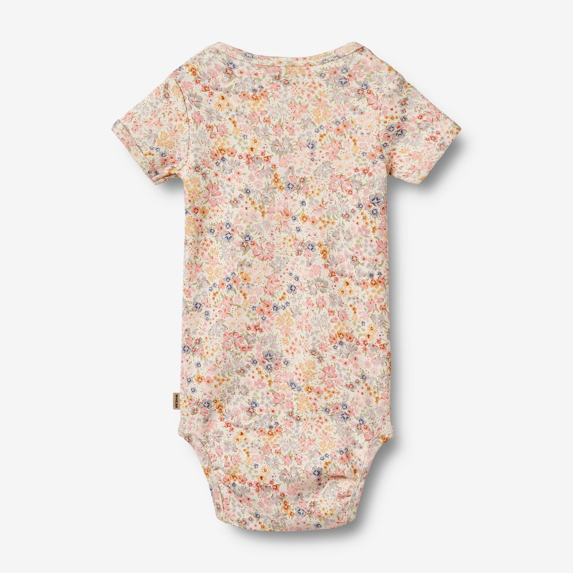 wheat-linette-body-kurzarm-bright-flowers-bio-baumwolle image 2