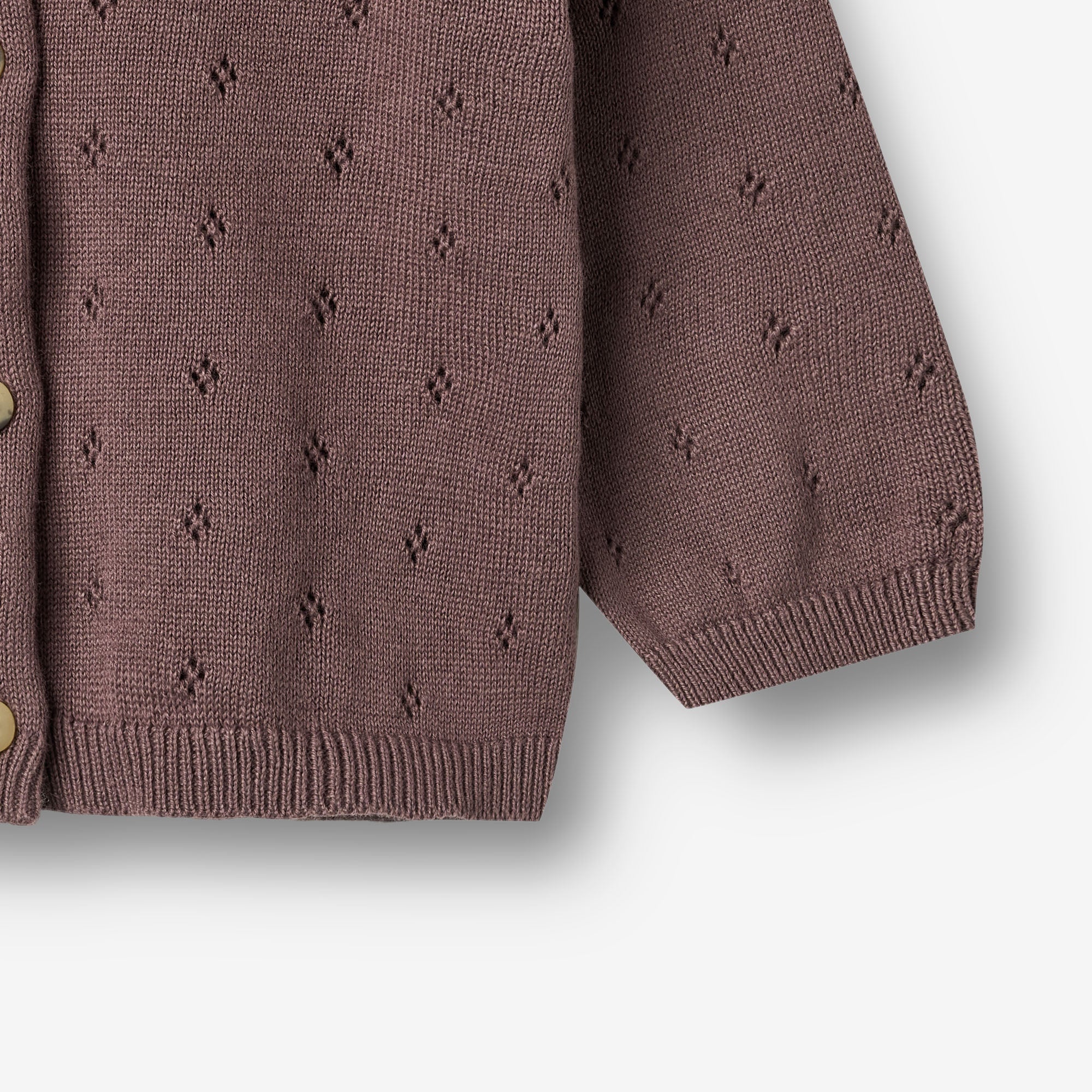 wheat-maia-strickjacke-plum-baby-bio-baumwolle image 3