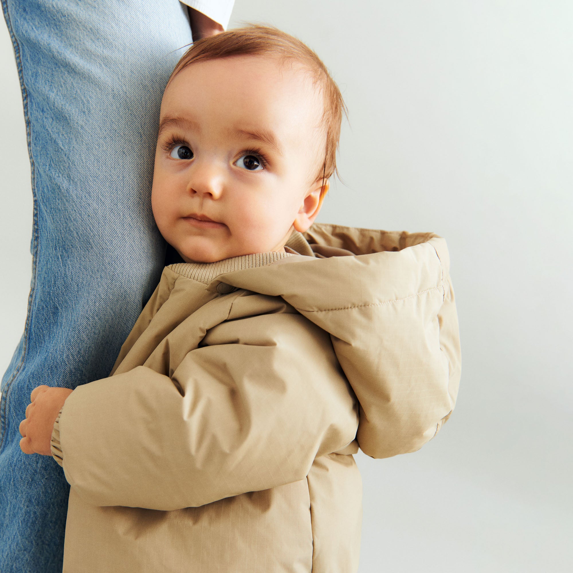 wheat-ravi-lightweight-puffer-jacke-sand-stone-recycelt image 2