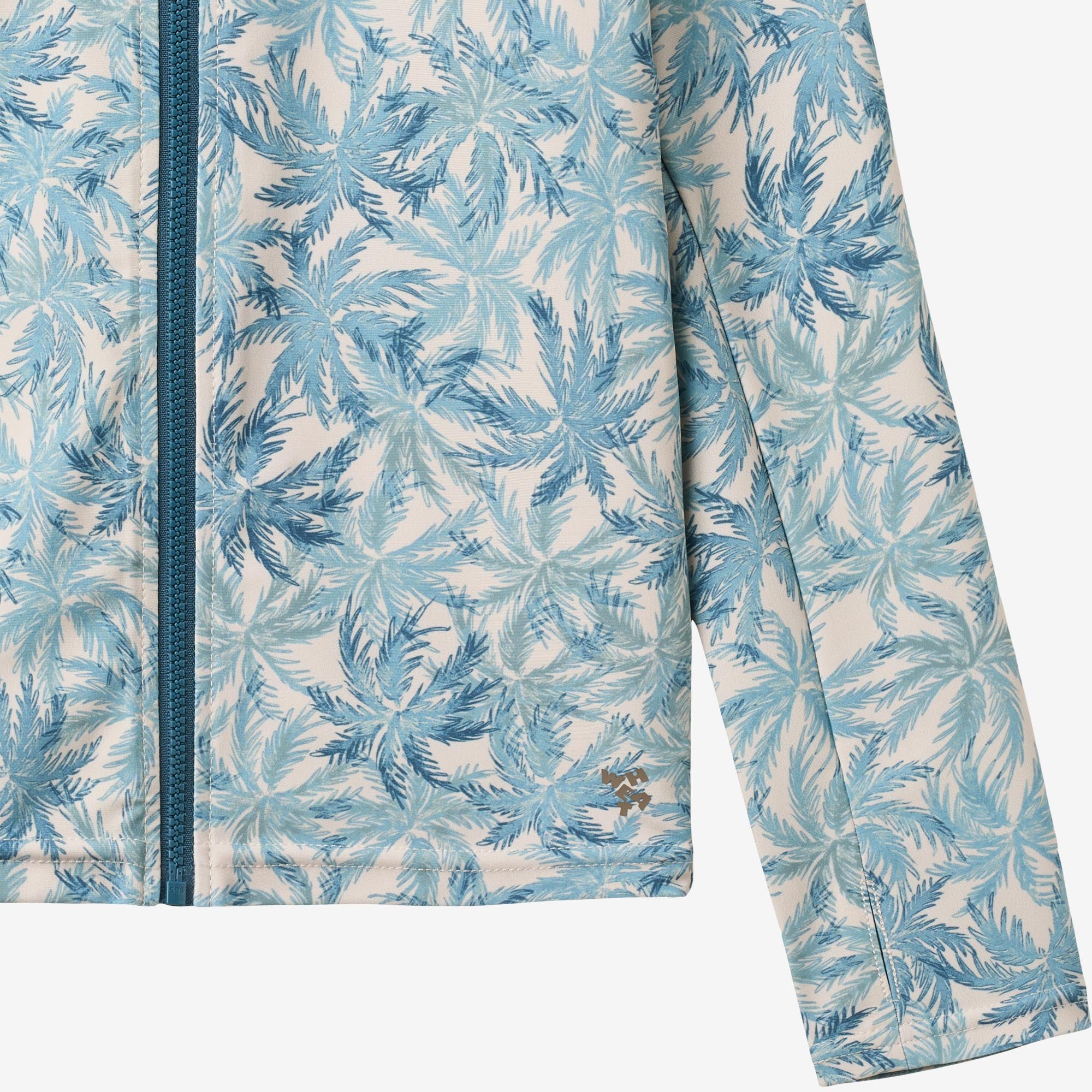 wheat-ada-schwimmshirt-blue-palm-uv-40-langarm image 3