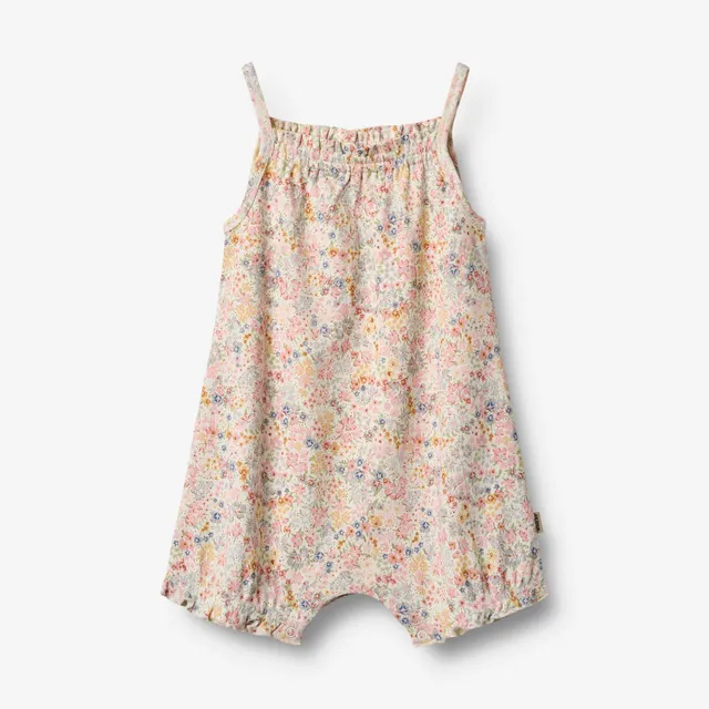wheat-senia-playsuit-bright-flowers-bio-baumwolle-baby image 1