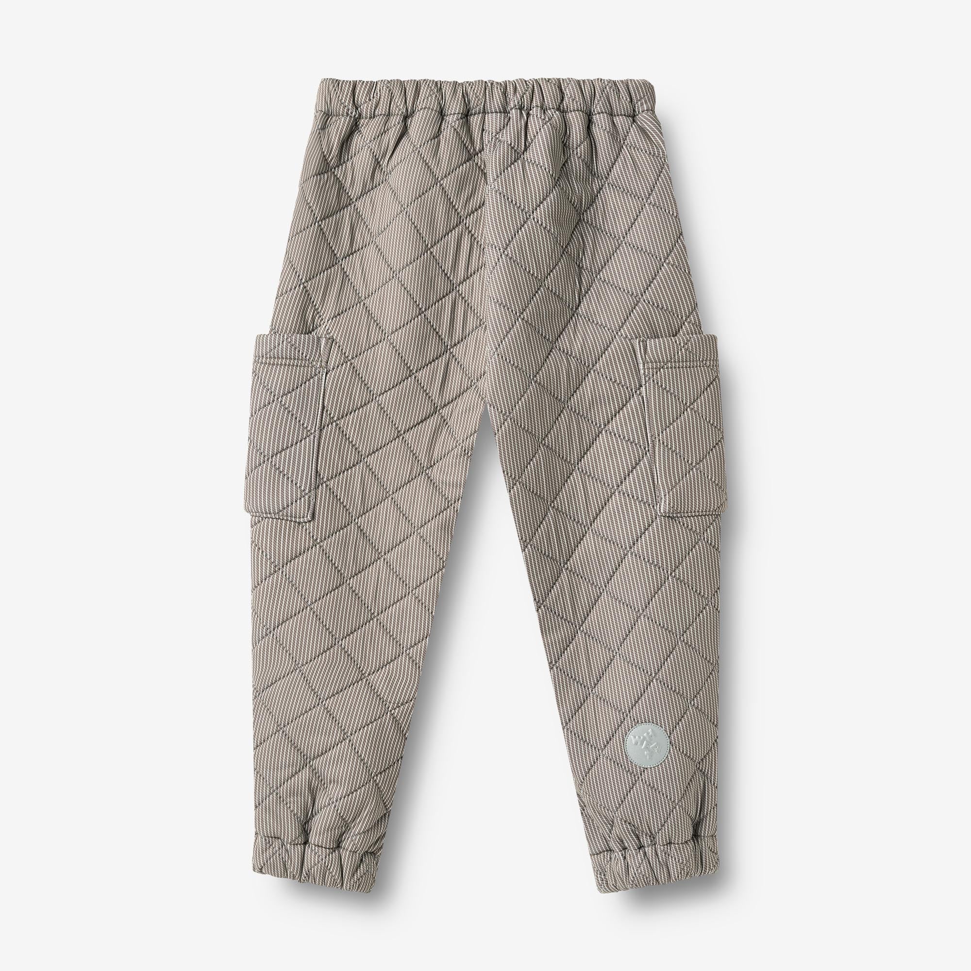 wheat-outerwear-thermo-cargo-pants-nane-hose-brown-stripe-recycelt image 2