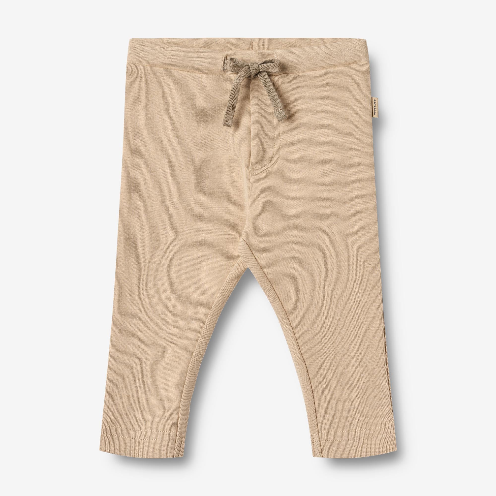 wheat-manfred-jerseyhose-warm-sand-baby-bio-baumwolle image 1