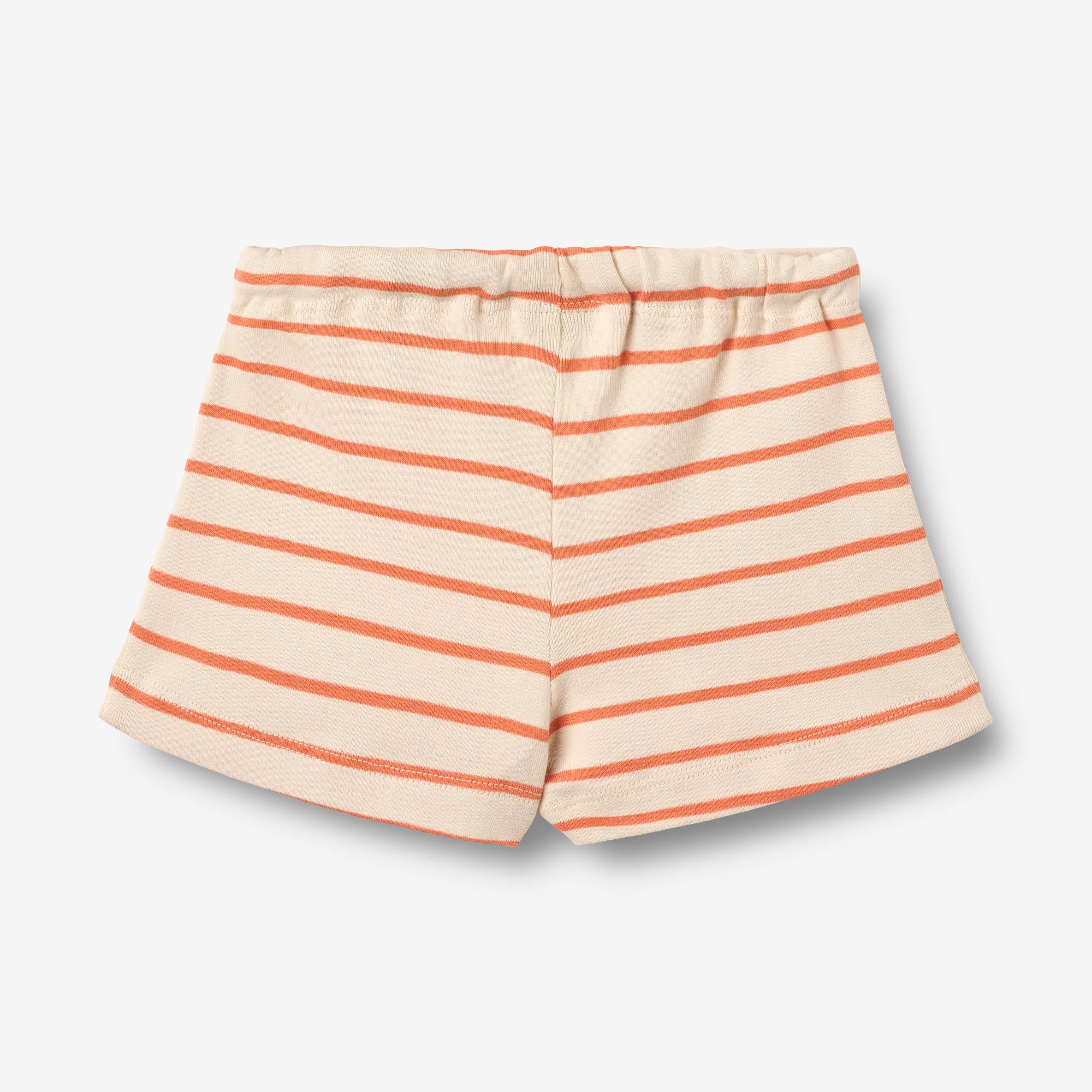 wheat-vic-jersey-shorts-orange-stripe-bio-baumwolle image 2