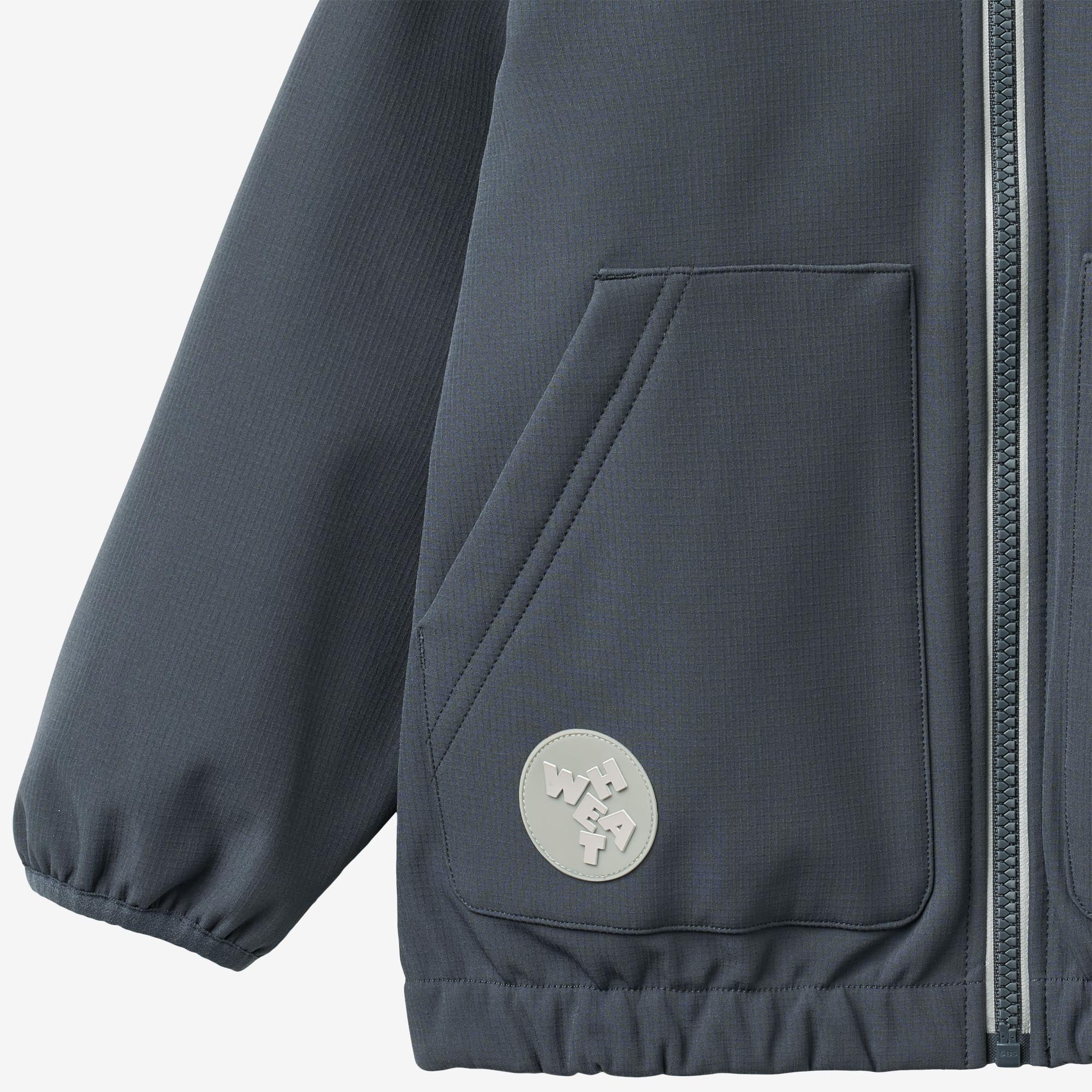 wheat-alleo-softshelljacke-greyblue-recycelt-kinder image 5