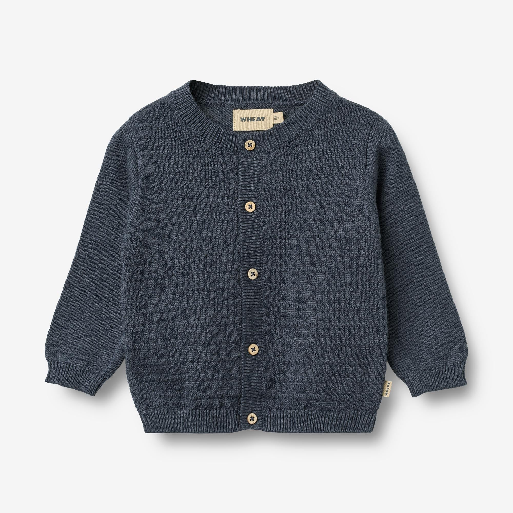 wheat-bj-rn-ink-strickjacke-bio-baumwolle-baby image 1