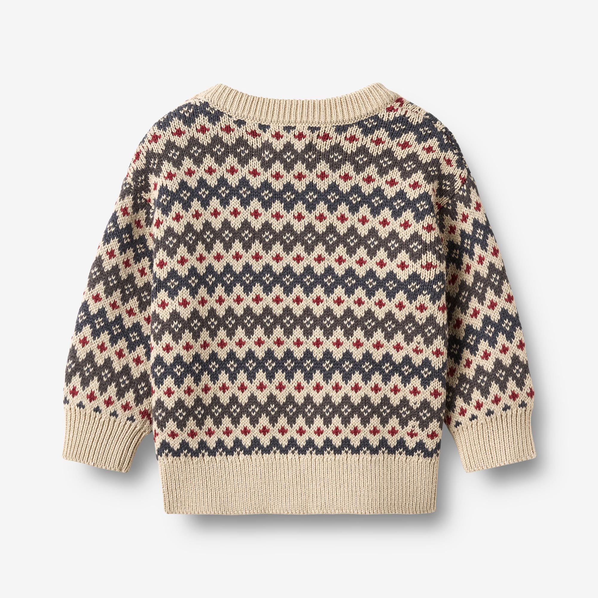 wheat-harlow-strickpullover-greyblue-bio-baumwolle-baby image 2