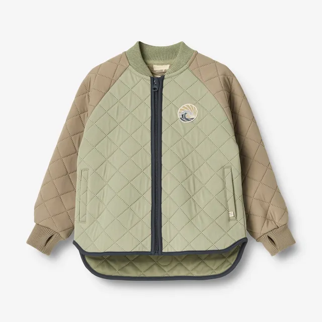 wheat-ole-thermo-jacke-kinder-green-tea-recycling-92-152 image 1