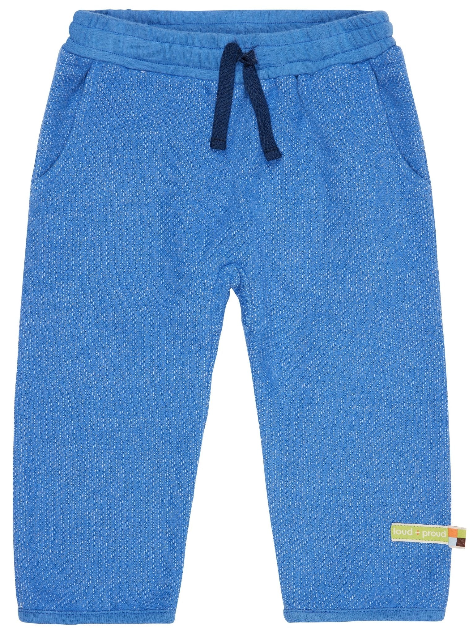 loud-proud-classics-hose-melange-strick-jogginghose-indigo-86-92 image 1