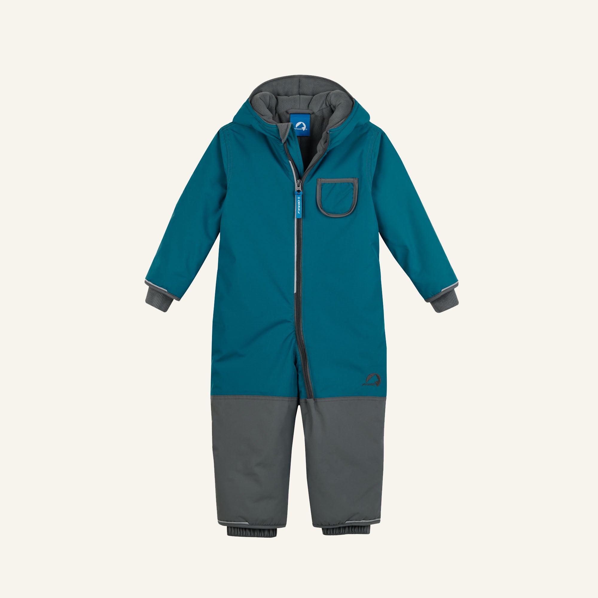 finkid-pikku-winter-sport-kinder-schneeanzug-deep-water image 2
