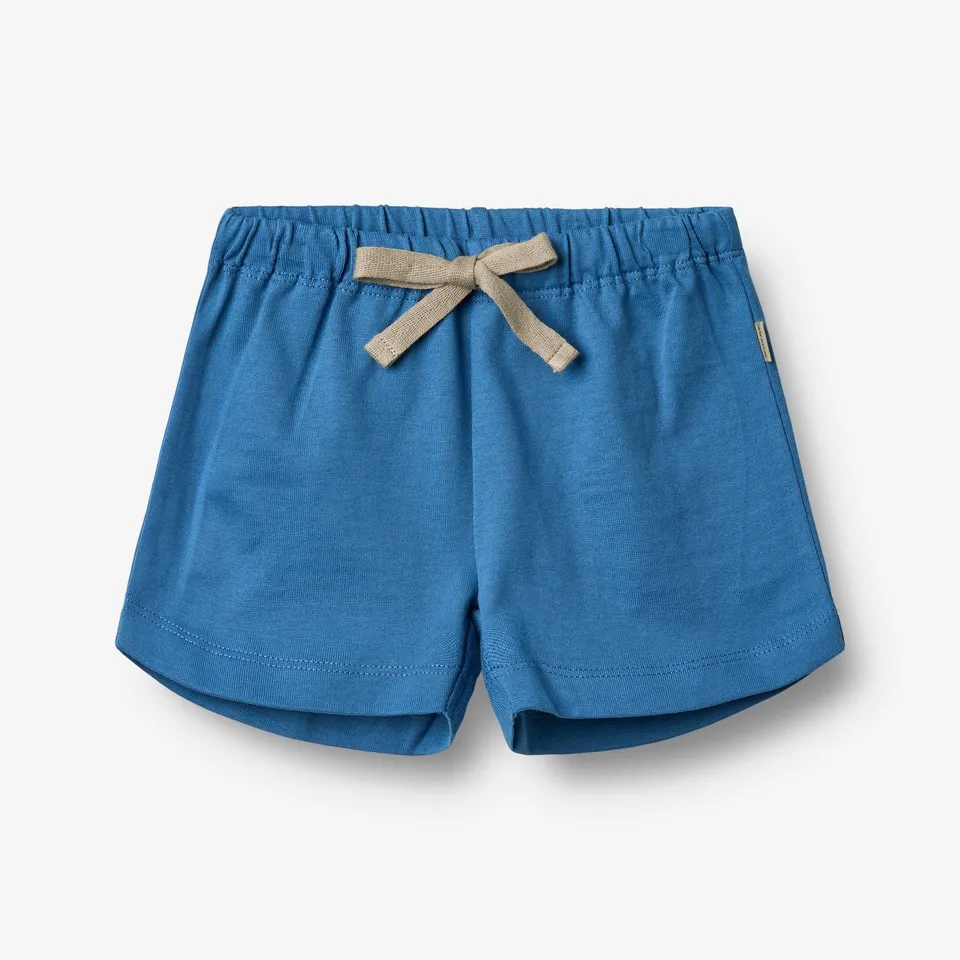 wheat-vic-jersey-shorts-blue-bio-baumwolle-baby image 1