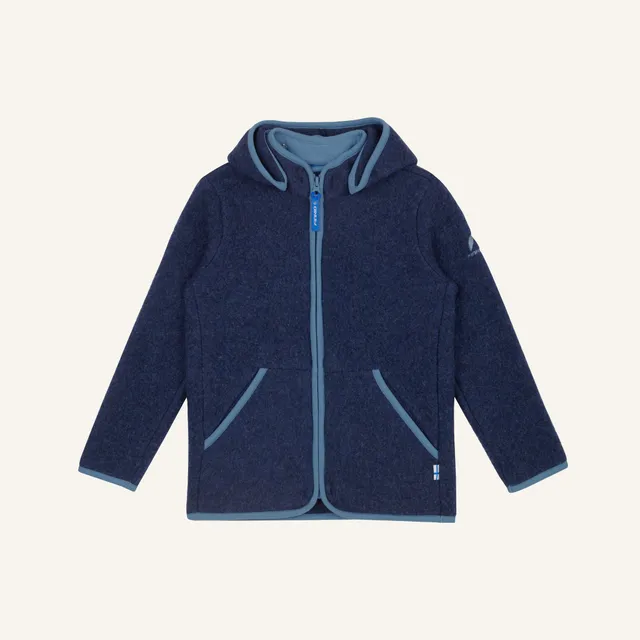 finkid-husky-luonto-wool-wollfleecejacke-navy-dove-110-120 image 1