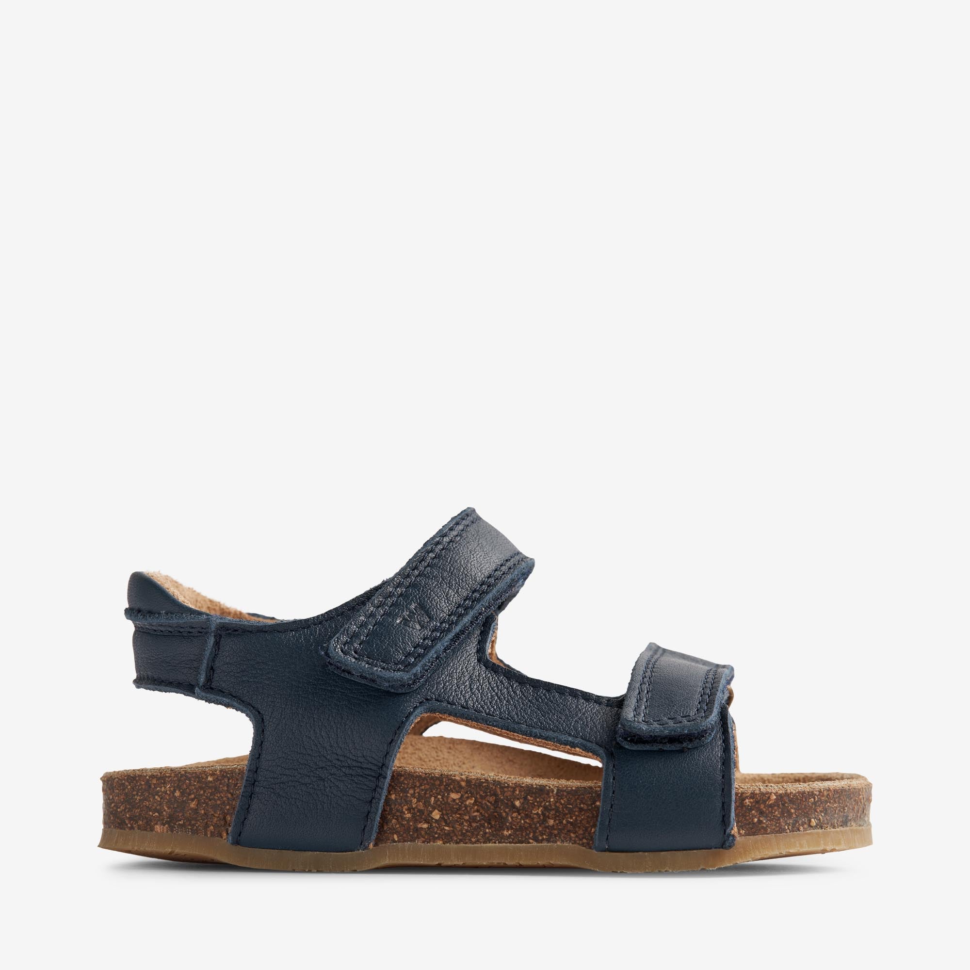 wheat-corey-sandale-navy-leder-klettsandale image 3