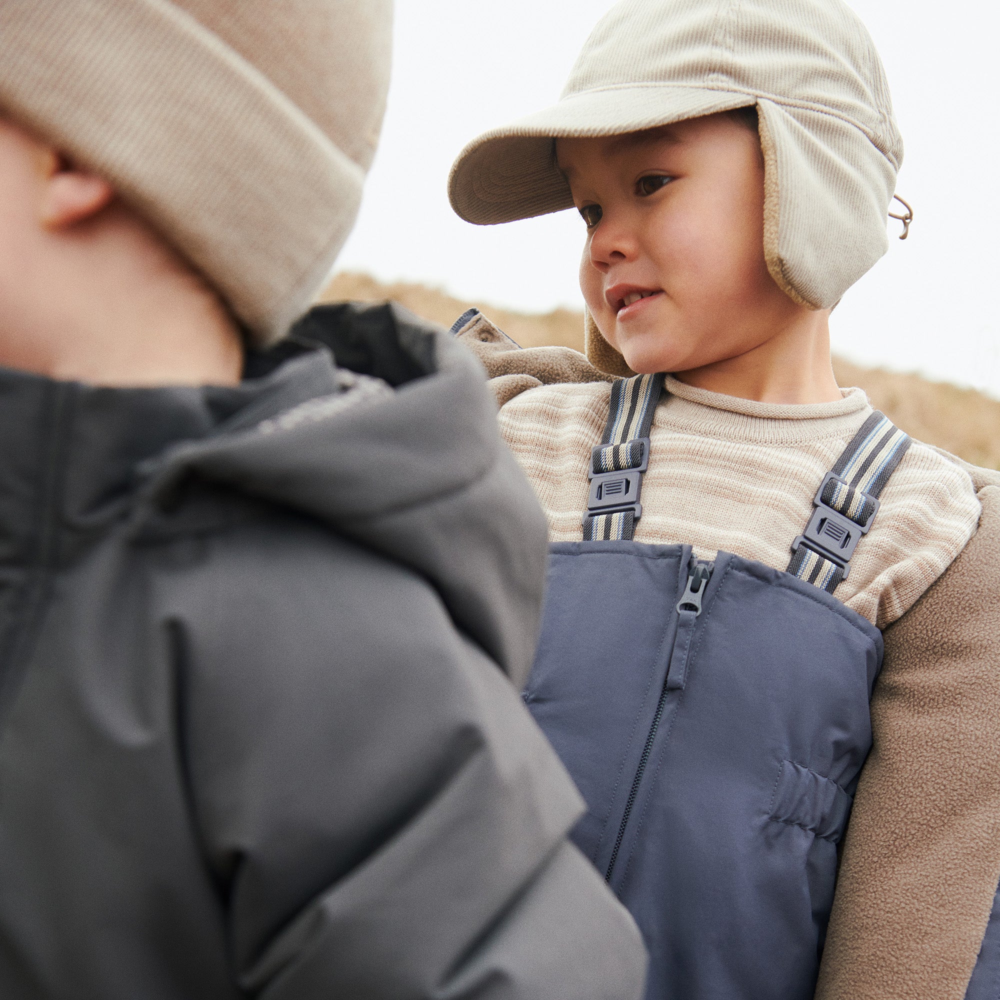 wheat-gunnar-strickpullover-warm-sand-stripe-merino image 4