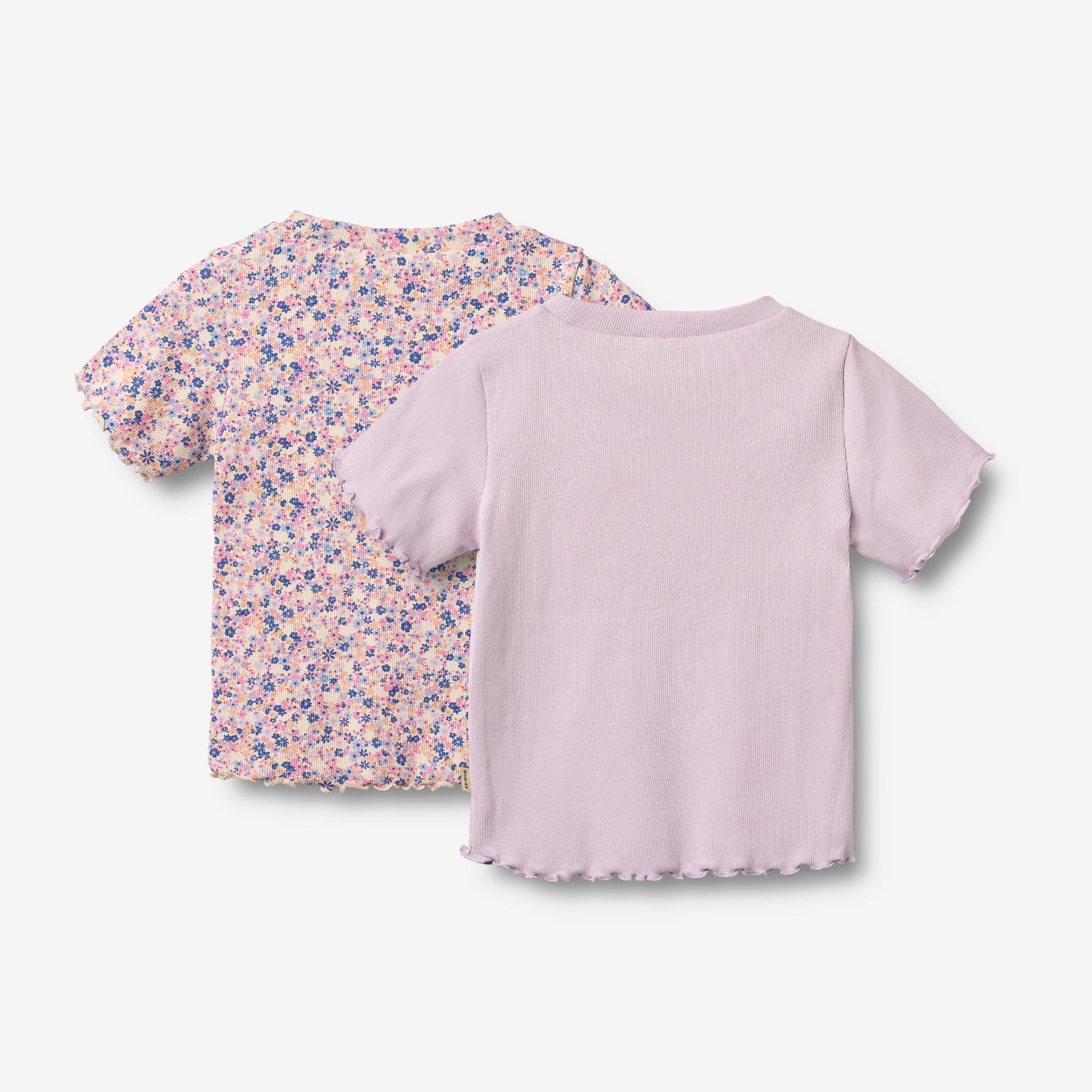 wheat-alicia-ripp-t-shirt-2er-pack-pink-blue-flowers image 2