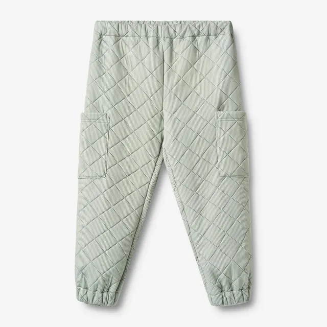 wheat-nane-thermohose-green-stripe-recycling-unisex image 1